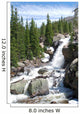 Alberta Falls Rocky Mountain Wall Decal