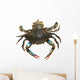 Blue Crab Wall Decal
