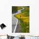 Yellow Flowers Roadside Wall Decal