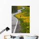 Yellow Flowers Roadside Wall Decal