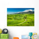 Beautiful Path between Fields Wall Decal