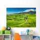 Beautiful Path between Fields Wall Decal