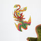 Japanese Style Phoenix Wall Decal