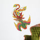 Japanese Style Phoenix Wall Decal