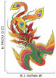 Japanese Style Phoenix Wall Decal
