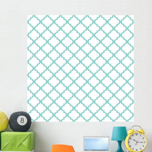 Seamless Abstract Cubes Wall Decal