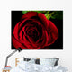 Front Red Rose Wall Decal