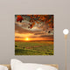 Vine Landscape Chianti Italy Wall Decal