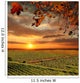 Vine Landscape Chianti Italy Wall Decal