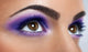 Eyes with Purple Makeup Wall Decal