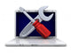 Laptop and Repair Wall Decal