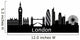 London Skyline Wall Decal