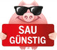 Pig with Sunglasses with Wall Decal