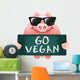 Schwein Mit Sonnenbrille Mit Wall Decal