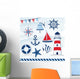 Nautical Design Elements Wall Decal