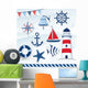 Nautical Design Elements Wall Decal