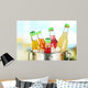 Bottles with Tasty Drinks Wall Decal
