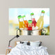 Bottles with Tasty Drinks Wall Decal