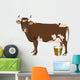 Dairy Cow Vector Wall Decal