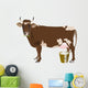 Dairy Cow Vector Wall Decal