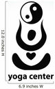 Love-yoga-center Wall Decal