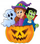 Halloween Characters Wall Decal