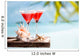 Red Drink Beach Wall Decal