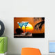 Blue Cocktail Drink Wall Decal
