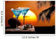 Blue Cocktail Drink Wall Decal