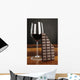 Glass Red Wine and Wall Decal