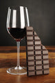 Glass Red Wine and Wall Decal