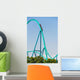 Fast Fall Roller Coaster Wall Decal