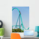 Fast Fall Roller Coaster Wall Decal