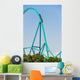 Fast Fall Roller Coaster Wall Decal