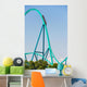 Fast Fall Roller Coaster Wall Decal