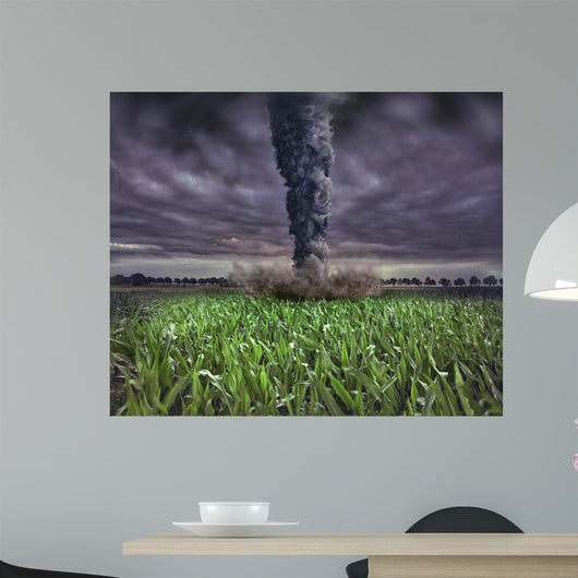 Large Tornado Wall Decal