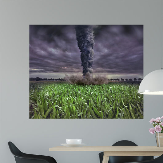 Large Tornado Wall Decal