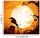 Halloween Crow Graveyard Wall Decal