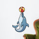 Vector Illustration Cartoon Dolphin Wall Decal