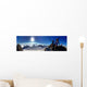 Climber Top Mountain Wall Decal Panoramic Wall Decal