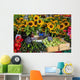 Sunflowers and Vegetables for Wall Decal