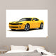 Yellow Sports Car Wall Decal