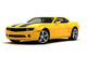 Yellow Sports Car Wall Decal