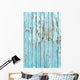 Old Blue Wood Plank Wall Decal