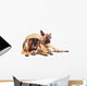 German Shepherd Hawaiian Style Wall Decal