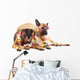German Shepherd Hawaiian Style Wall Decal