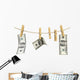 Clothespin Wall Decal