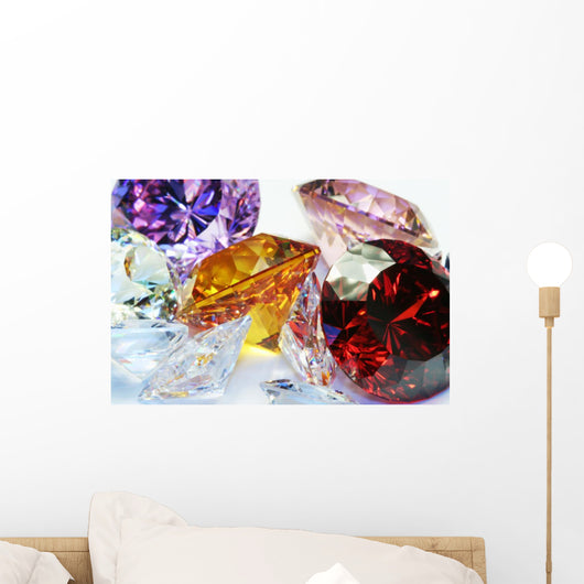 Colorful Jewelry Wall Decal