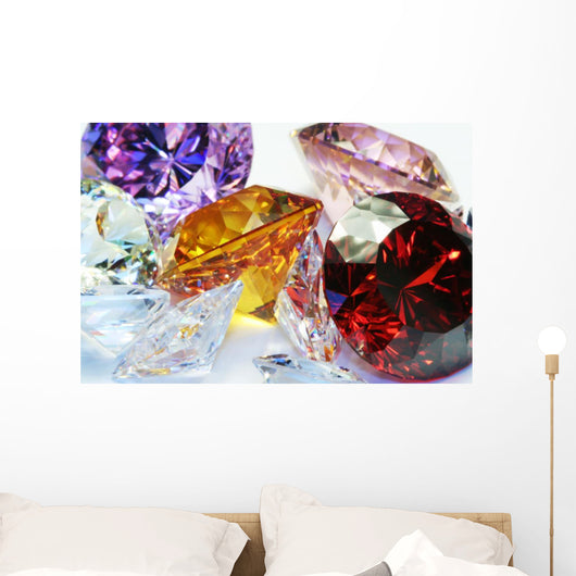Colorful Jewelry Wall Decal