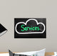 Cloud Computing - Services Concept Wall Decal